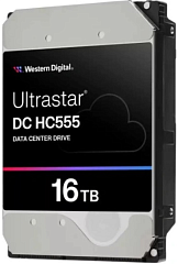 Жесткий диск Western Digital Ultrastar DC HС555 HDD 3.5" SATA 16TB, 7200 rpm, 512MB buffer, 512e, 1 year