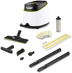 Пароочиститель напольный/ Пароочиститель напольный Karcher EasyFix SC 3 Deluxe 1900Вт белый