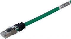 Патч-корд Panduit STP6X6MGR S/FTP RJ-45 вил.-вилка RJ-45 кат.6A 6м зеленый CM/LSZH