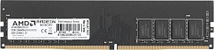 Модуль памяти AMD Radeon™ R7 Performance Series Black R748G2606U2S-UO 8GB DDR4 2666 DIMM Non-ECC, CL16, 1.2V, Bulk (181616)