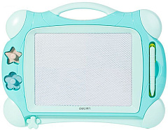 Доска для рисования Deli 50302BLUE магнитные прямоугольная 32.5х25.4мм синий