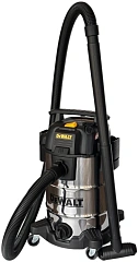 Строительный пылесос DeWalt DXV30SAPTA 750Вт (уборка: сухая/влажная/выдув/сбор воды) серебристый