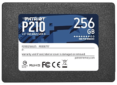 Твердотельный накопитель Patriot SSD P210 256GB SATA3 2.5" R500/W400 TBW 120TB 3D NAND