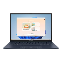 Ноутбук ASUS Zenbook 14 UX3405CA-ST786X Intel Core Ultra 9 285H/LPDDR5X 32GB/1TB M.2 NVMe PCIe 4.0 SSD/Intel Arc Graphics/14" 3K (2880x1800) OLED 16:10, WiFi 7+BT 5.4/Win11 Pro/1.20 kg /Ponder Blue
