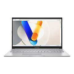 Ноутбук ASUS Vivobook 15 X1504VA-BQ4422 Intel Core 7 150U/DDR5 16GB/512Gb SSD/Intel Graphics/15.6" FHD (1920x1080) 16:9/Wi-Fi 6+ BT 5.2/No OS/Cool Silver/1.70 Kg