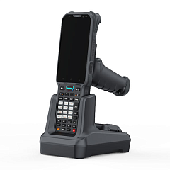 Терминал сбора данных Mindeo D70 GUN 2D Standard Range (ME5066) WiFi / LTE / NFC / 4/64Gb / 6700mAh / USB / 38key / EU PSU