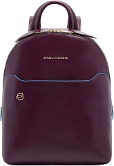 Рюкзак женский Piquadro Blue Square CA6677B2/BO фиолетовый натур.кожа