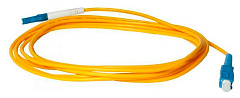 Патч-корд Lanmaster TWT-LC-LC/SU-10 1x9/125 OS1/OS2 LC-LC 10м ПВХ оранжевый