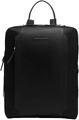 Рюкзак женский Piquadro Lyra CA7042W92T/N черный нейлон/натур.кожа