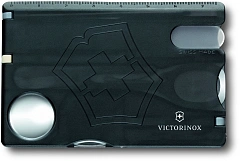 Швейцарская карта Victorinox Swiss Card Nailcare (0.7240.T3) черный полупрозрачный коробка подарочная