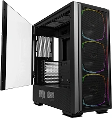 Корпус Montech Sky Two GX черный без БП ATX 11x120mm 2x140mm 2xUSB3.0 audio bott PSU