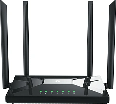 Роутер беспроводной Netis W1200AG AC1200 10/100/1000BASE-TX черный